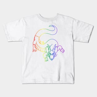 Rat Dragon (Rainbow Version) Kids T-Shirt